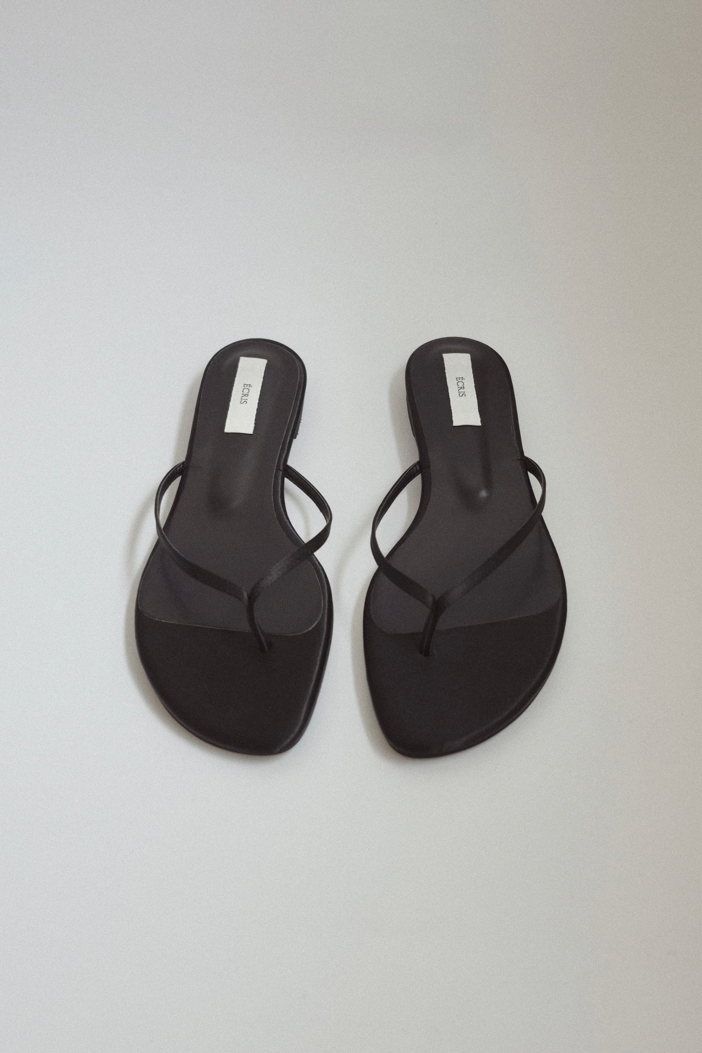 effilé satin sandal
