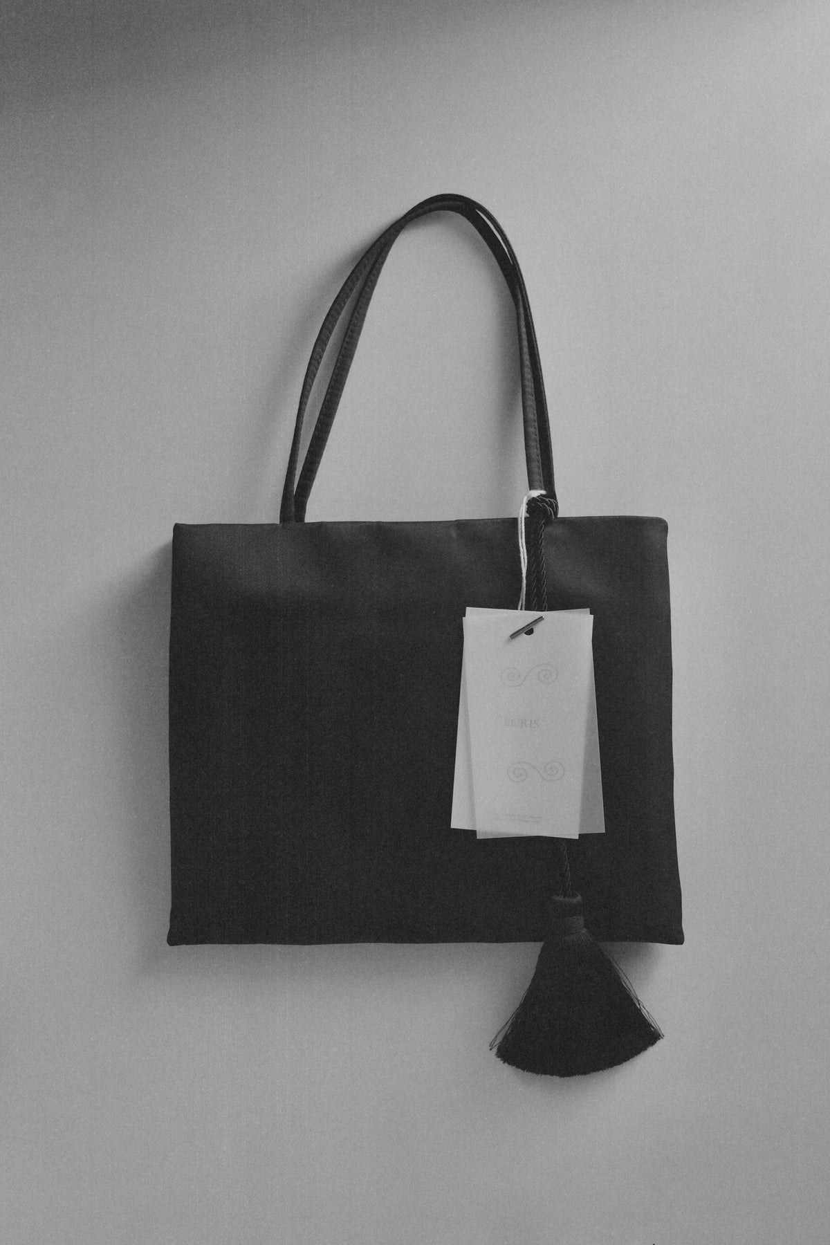 satin duo tote
