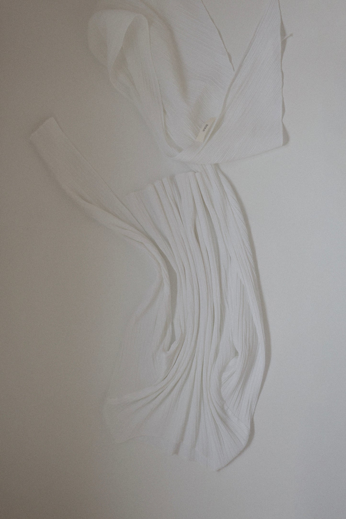 scarf pleats tops