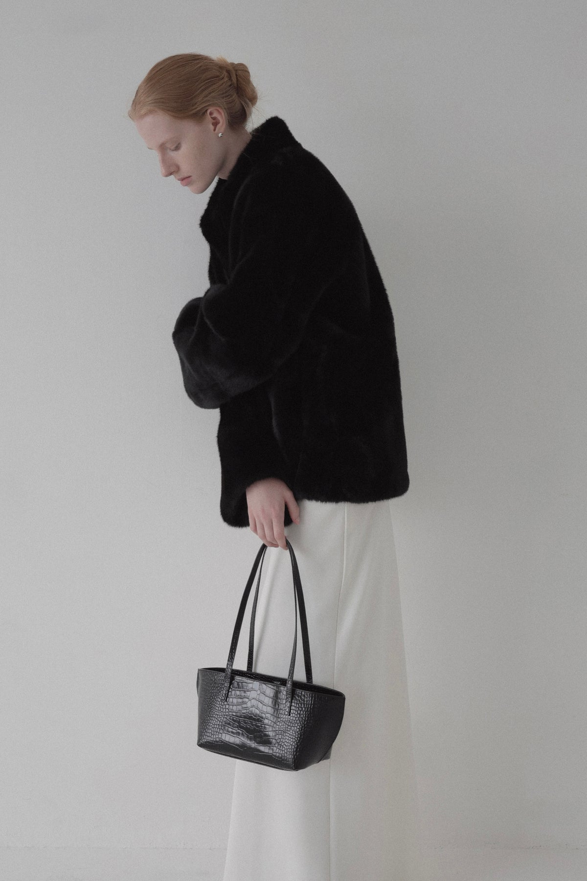 éventail croco bag