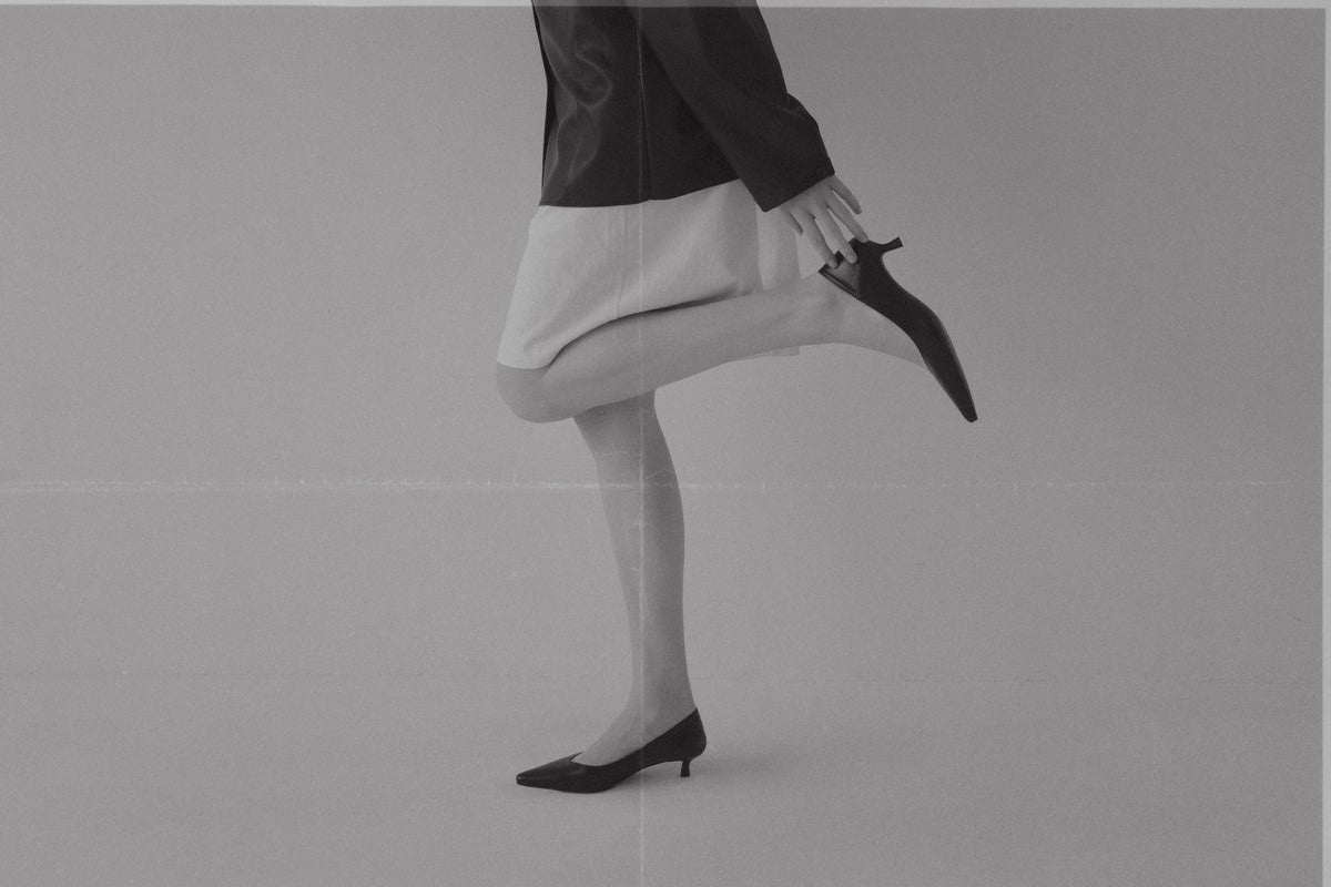 stiletto kitten heel