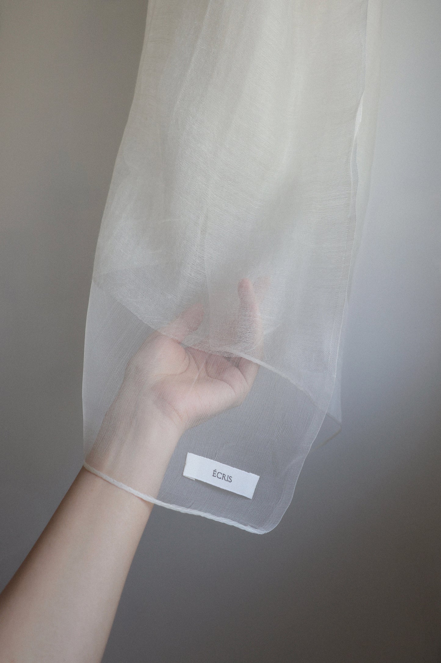 sheer silk stole