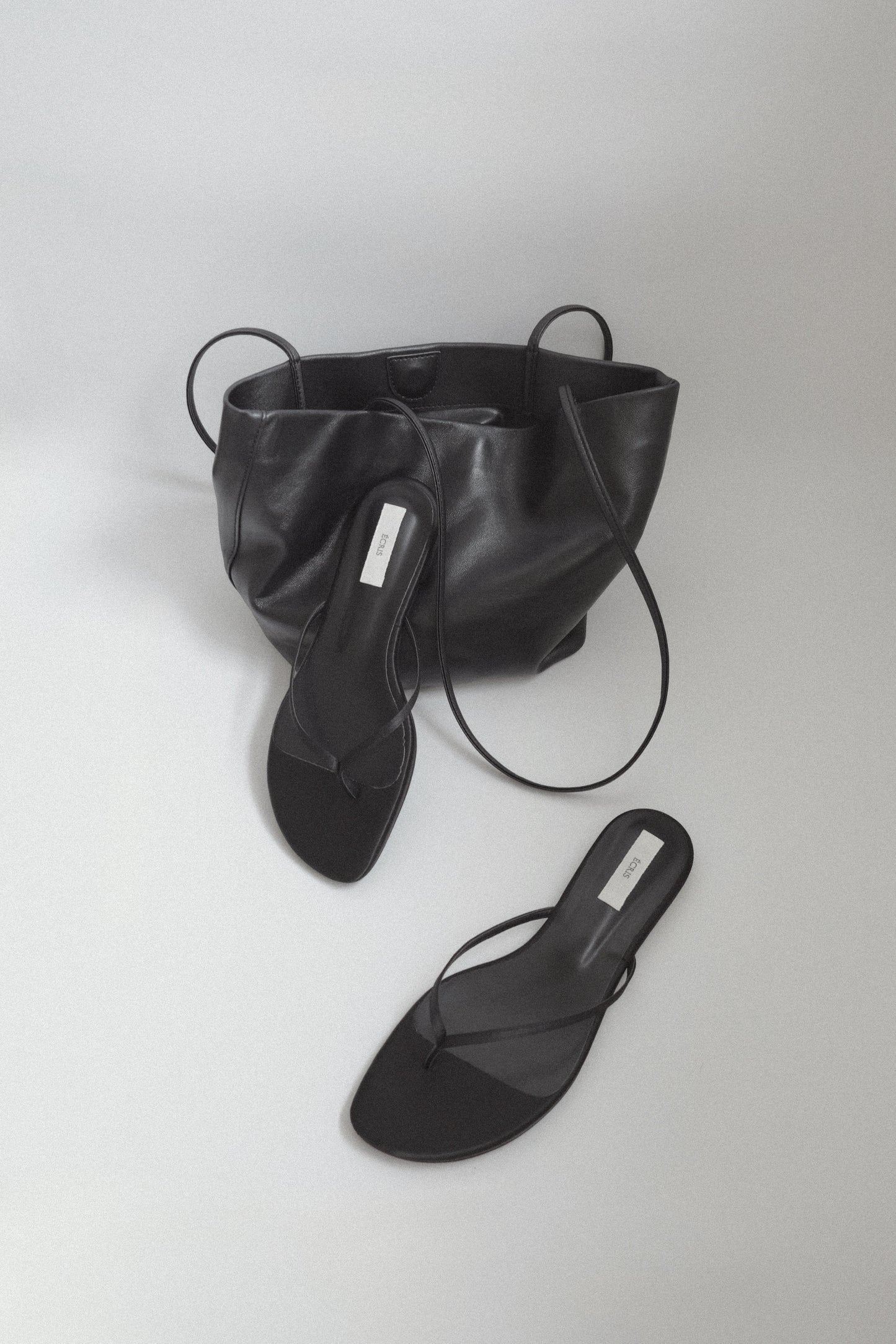 effilé satin sandal